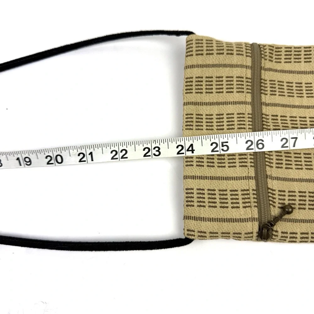 Maruca Crossbody Bag‎ Tapestry Handbag Handmade In USA Small Purse Tan Brand New